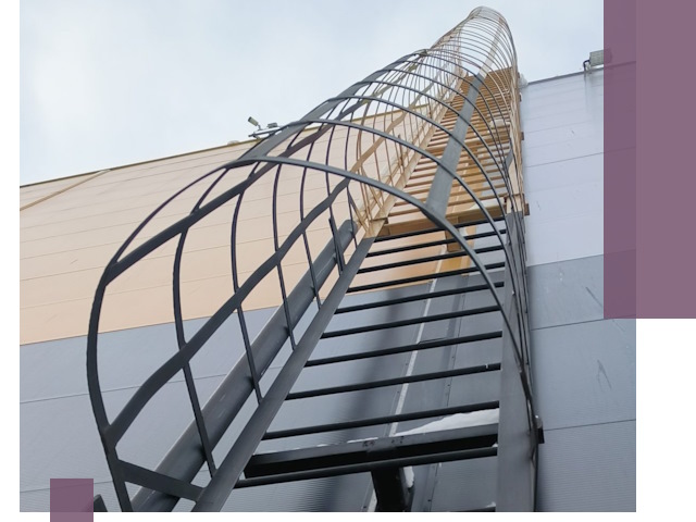 Изготовление и монтаж пожарных лестниц в Братске профессионально