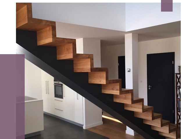 Изготовление деревянных лестниц в Братске от 86734 руб. | ПРОЛЁТ-Брт