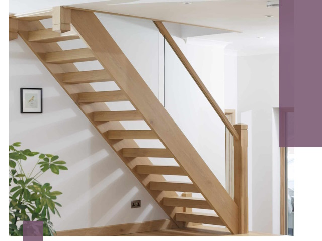 Изготовление деревянных лестниц под ключ в Братске для дома