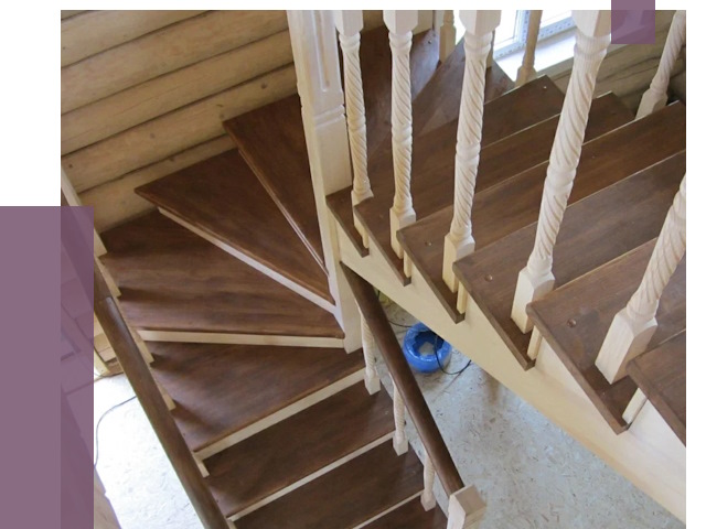 Реставрация деревянных лестниц в Братске от 4286 руб.