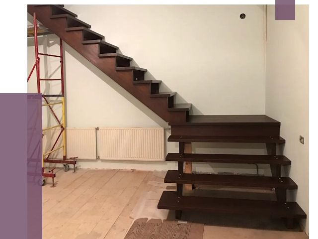 Демонтаж деревянных лестниц в Братске от 1980 руб.