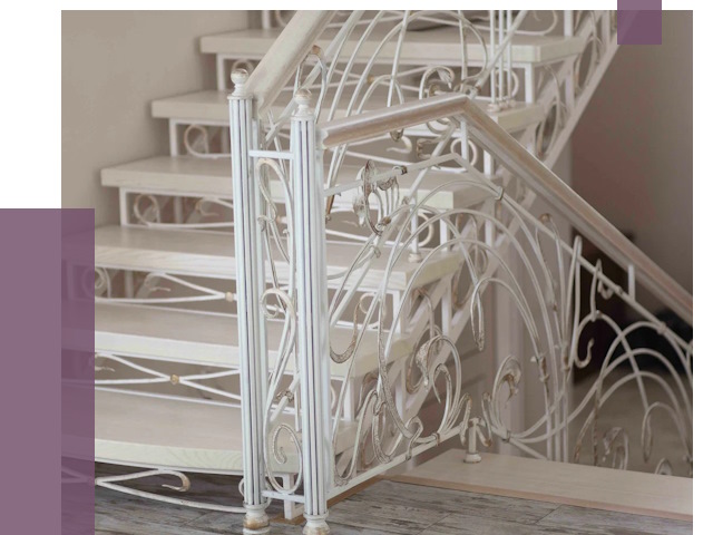 Изготовление кованых лестниц на заказ в Братске от 86734 руб. | ПРОЛЁТ-Брт