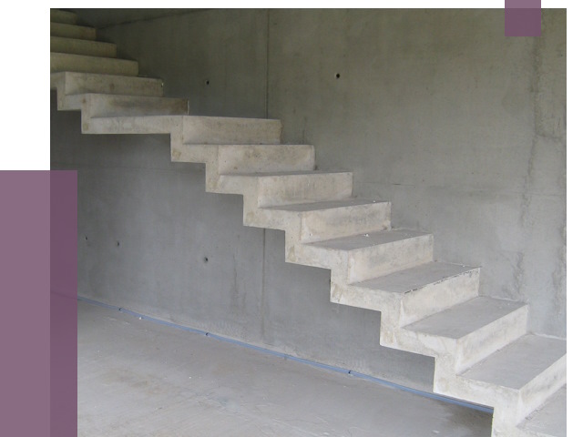 Бетонные лестницы в Братске от 18877 руб. под ключ | ПРОЛЁТ-Брт