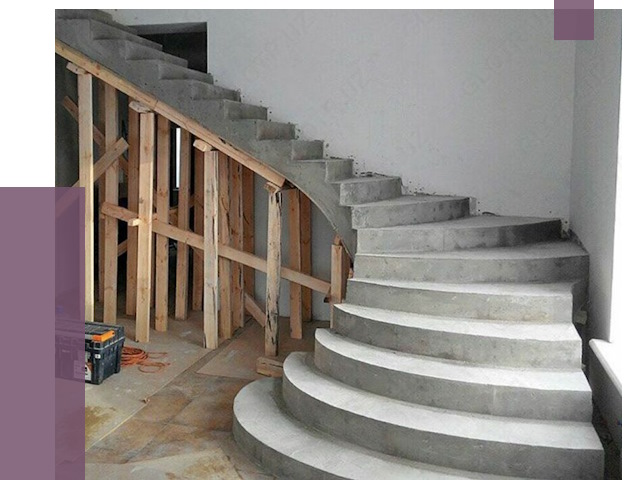 Изготовление бетонных лестниц под ключ в Братске от 19898 руб. | ПРОЛЁТ-Брт