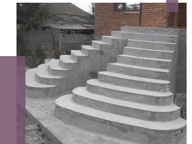 Монтаж бетонных лестниц в Братске от 4286 руб. 