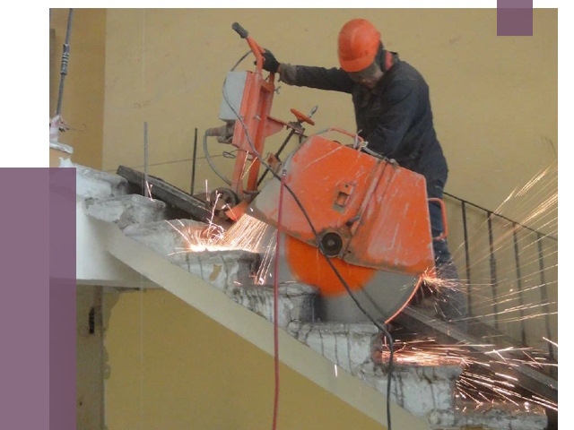 Демонтаж бетонных лестниц в Братске от 4592 руб. за м2 | ПРОЛЁТ-Брт