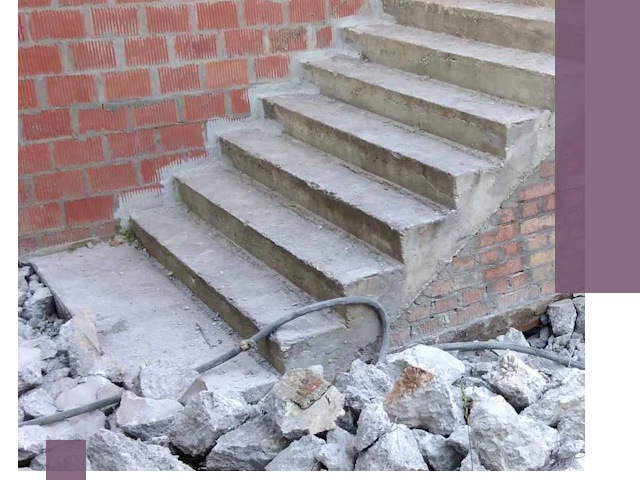 Демонтаж бетонных лестниц в Братске: быстро и безопасно