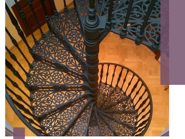 Винтовые лестницы под ключ в Братске: производство и монтаж