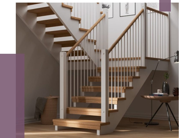 Маршевые лестницы в Братске от 38010 руб. — монтаж | ПРОЛЁТ-Брт