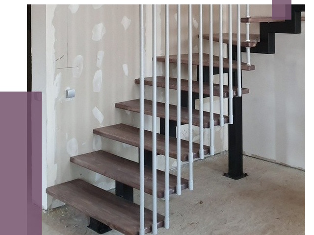 Монтаж лестниц на больцах в Братске от 8367 руб. — надежно| ПРОЛЁТ-Брт