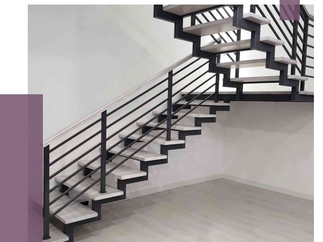 Лестницы на металлокаркасе под ключ в Братске от 12755 руб. | ПРОЛЁТ-Брт