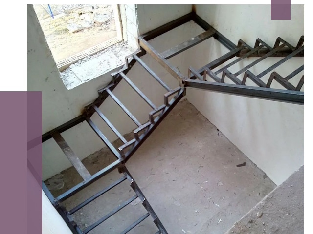 Монтаж лестниц на металлокаркасе в Братске от 12755 руб. — ПРОЛЁТ-Брт