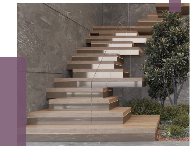 Современные лестницы в Братске от 13775 руб. | ПРОЛЁТ-Брт