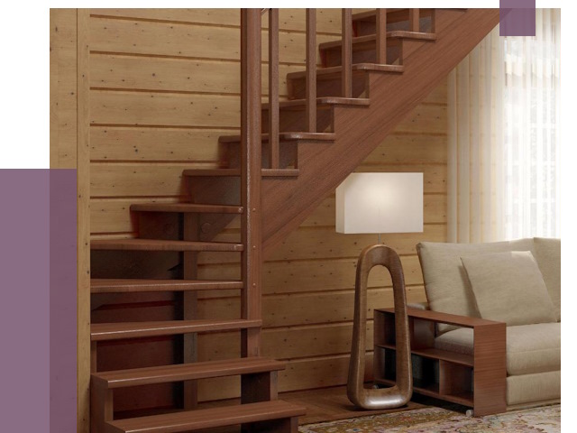 Лестницы эконом класса в Братске от 18214 руб. бюджетные решения