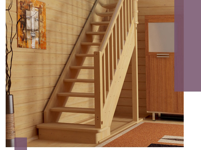 Лестницы эконом класса под ключ в Братске — недорого и быстро