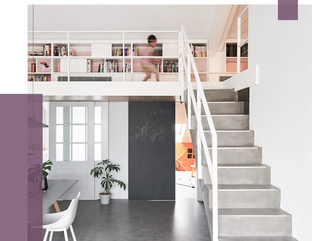 Лестницы для двухуровневой квартиры в Братске от 176019 руб. | ПРОЛЁТ-Брт