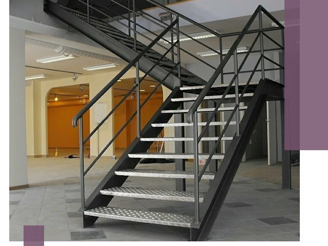 Лестницы для офиса в Братске: изготовление, монтаж, демонтаж