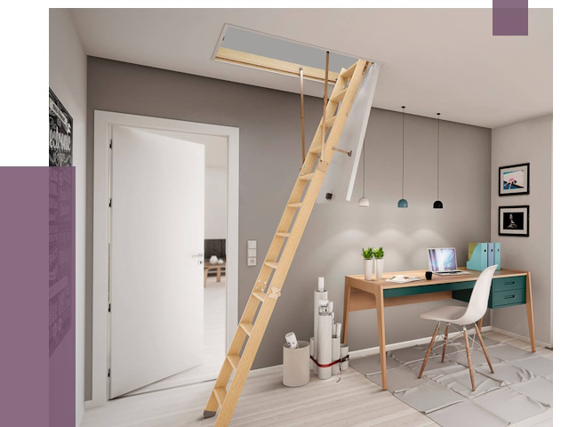 Чердачные лестницы в Братске — от 14541 руб. | ПРОЛЁТ-Брт