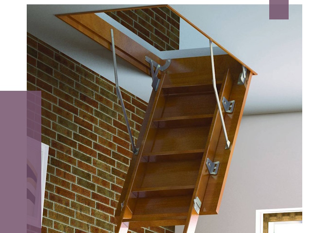 Установка чердачной лестницы в Братске от 7806 руб. | ПРОЛЁТ-Брт