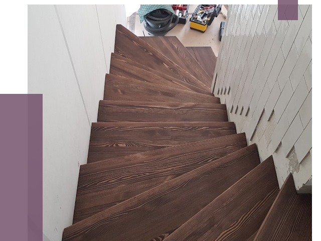 Замена ступеней лестницы в Братске от 8367 руб.  | ПРОЛЁТ-Брт