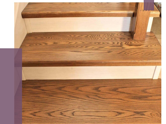 Буковые лестницы под ключ в Братске от 12500 руб. 