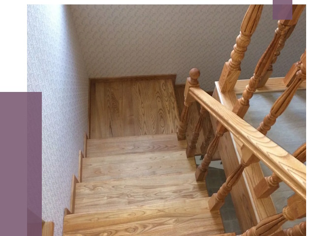 Сосновые лестницы в Братске под ключ от 8061 руб.  | ПРОЛЁТ-Брт