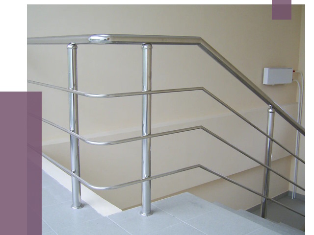 Алюминиевые перила в Братске от 6326 руб. под ключ | ПРОЛЁТ-Брт