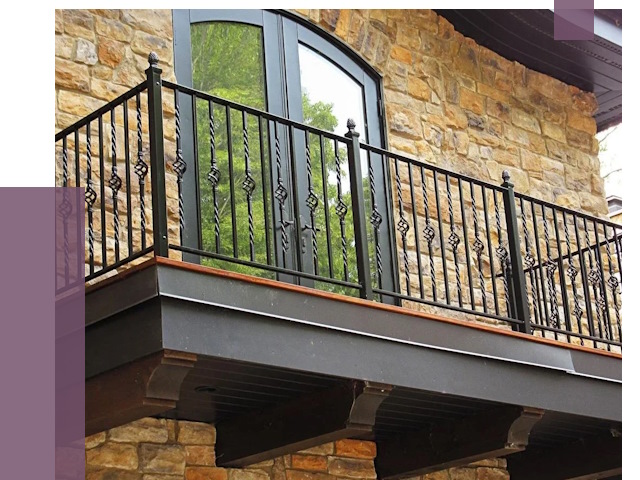 Балконные ограждения в Братске от 8010 руб. — купить | ПРОЛЁТ-Брт