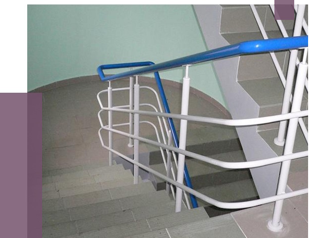 Перила в подъезде в Братске — установка и замена от 7398 руб. | ПРОЛЁТ-Брт