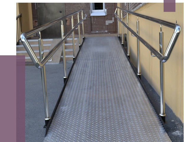 Пандусы в Братске от 12245 руб. — установка для инвалидов | ПРОЛЁТ-Брт