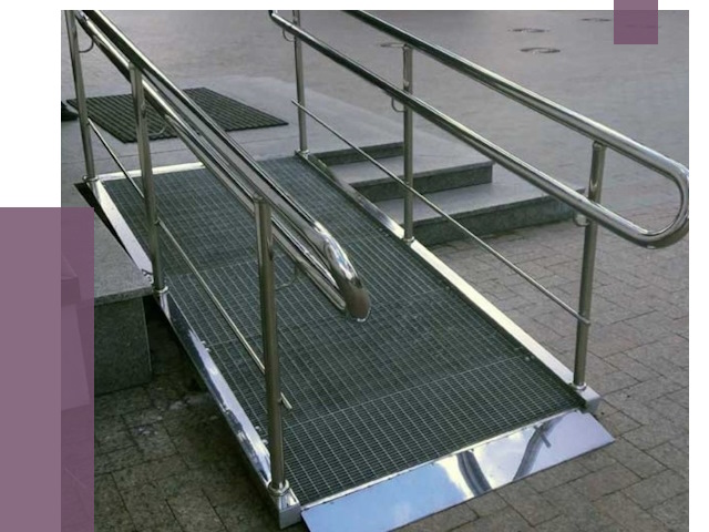 Монтаж пандусов для инвалидов в Братске от 8592 руб. под ключ | ПРОЛЁТ-Брт