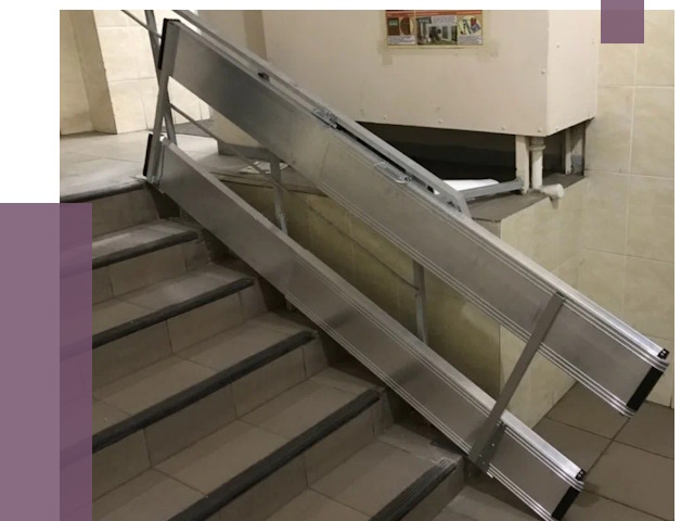 Откидные пандусы в Братске от 6633 руб. — купить | ПРОЛЁТ-Брт