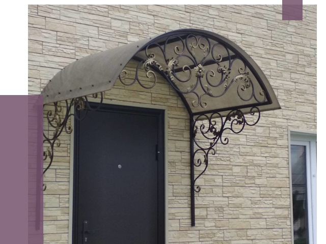 Ремонт козырьков в Братске от 7398 руб.  | ПРОЛЁТ-Брт