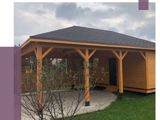 Навесы под ключ в Братске от 48214 руб.  | ПРОЛЁТ-Брт