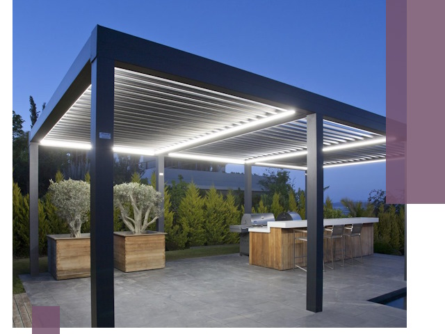 Навесы отдельно стоящие под ключ в Братске из металла и поликарбоната