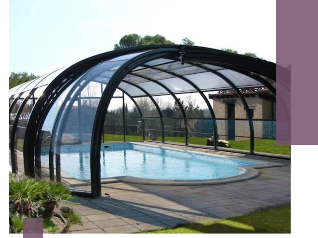 Навесы для бассейна в Братске: изготовление и монтаж под ключ