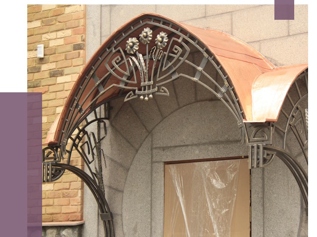 Арочные козырьки в Братске от 14541 руб. 