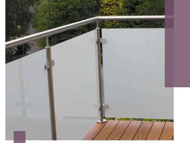 Алюминиевые парапеты для балконов и террас в Братске