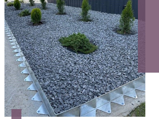 Оцинкованные металлические бордюры под заказ в Братске