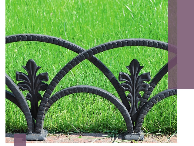 Декоративные металлические бордюры под ключ в Братске