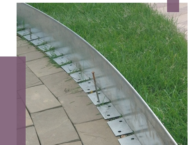 Металлические бордюры для тротуаров в Братске от 8673 руб.