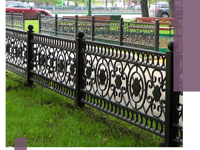 Секционные газонные ограждения под ключ в Братске