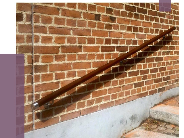 Изготовление пристенных поручней в Братске от 4439 руб. — ПРОЛЁТ-Брт