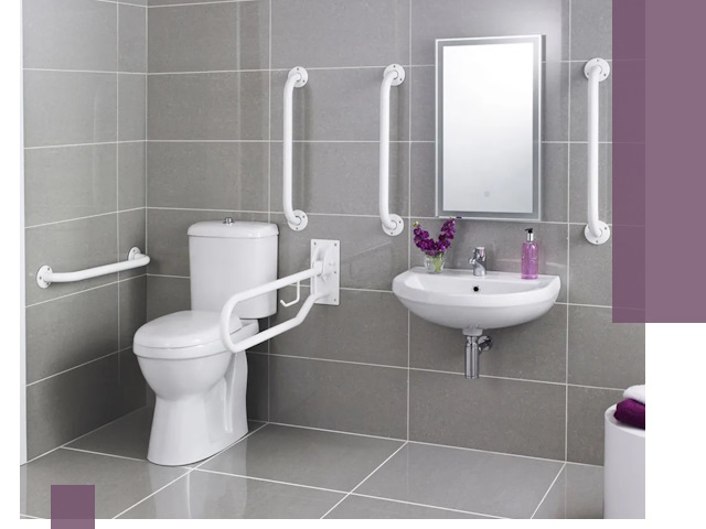 Поручни для санузлов в Братске: установка, ремонт и монтаж